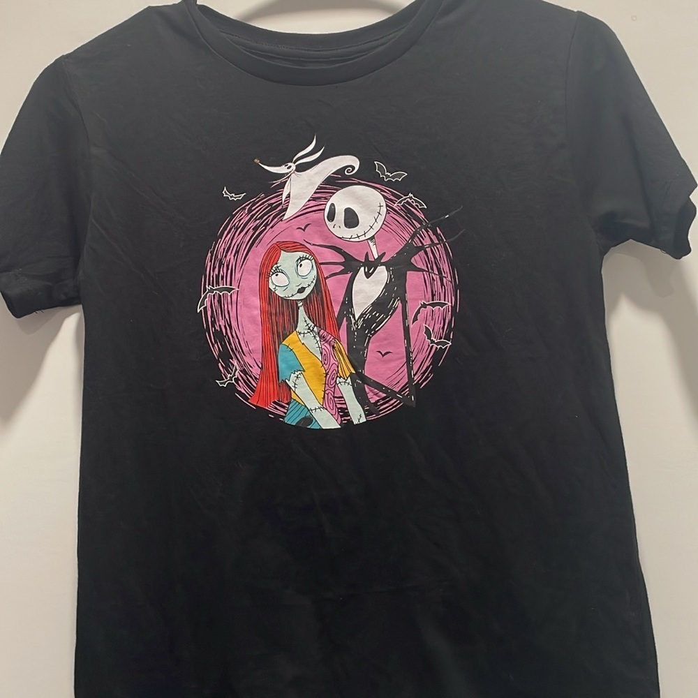 Kids Black Graphic T-Shirt